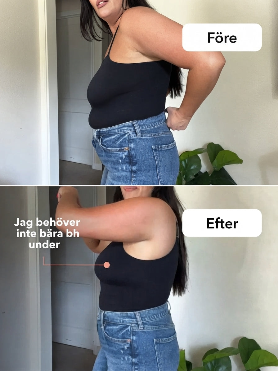 Linne med inbyggd formande effekt